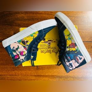 Rare Vans X Beatles sk8-Hi limited edition